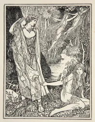 Re Atamante ruba i vestiti di Nefele affinché non possa volare via con sua sorella, da 